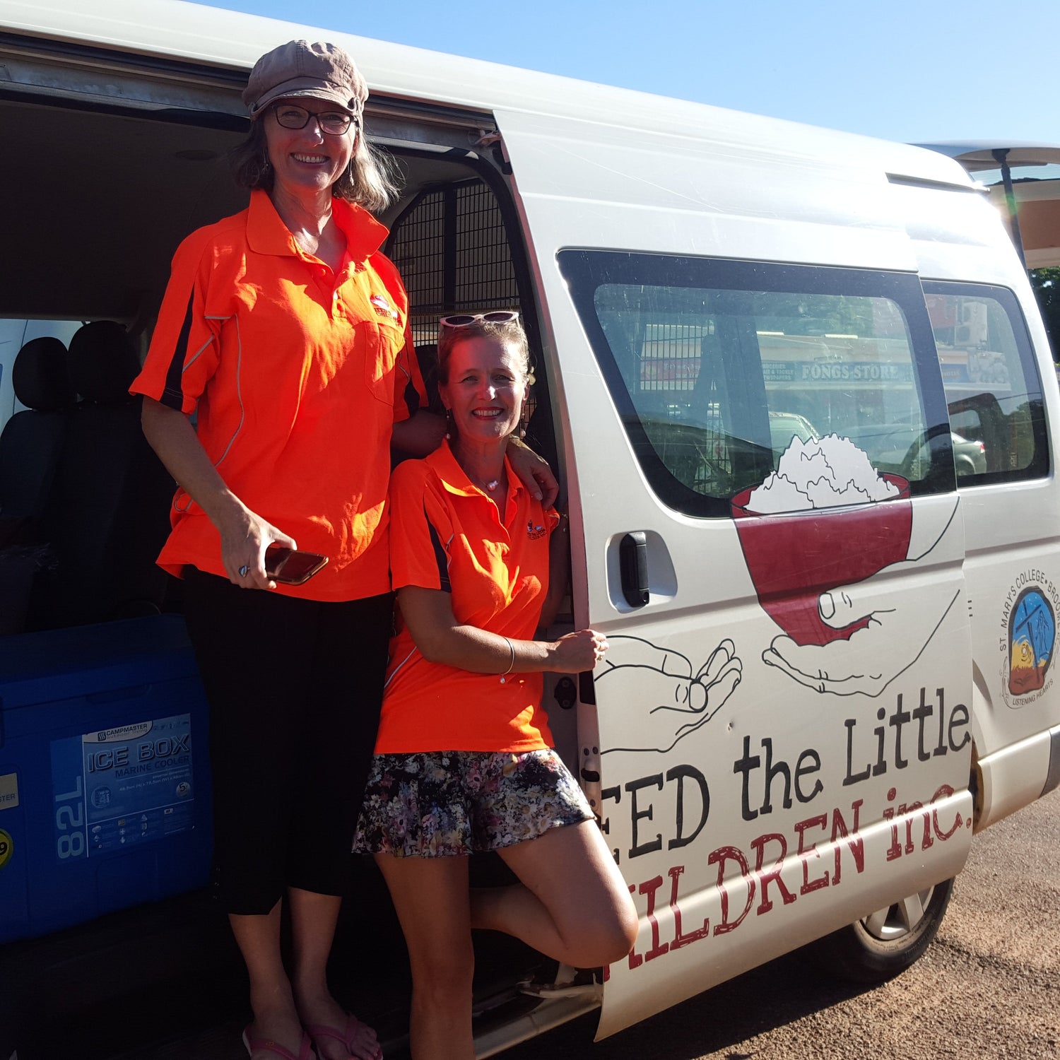 FTLC van packed and ready for delivery!