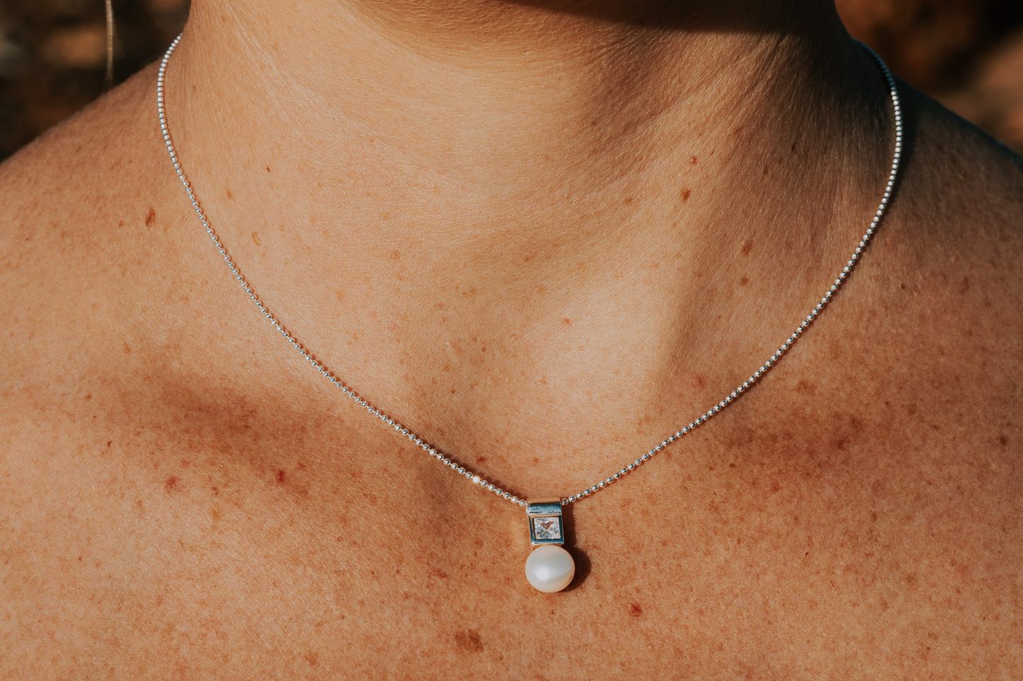Cultured Pearl Pendant "Meghan" - The Courthouse Collection