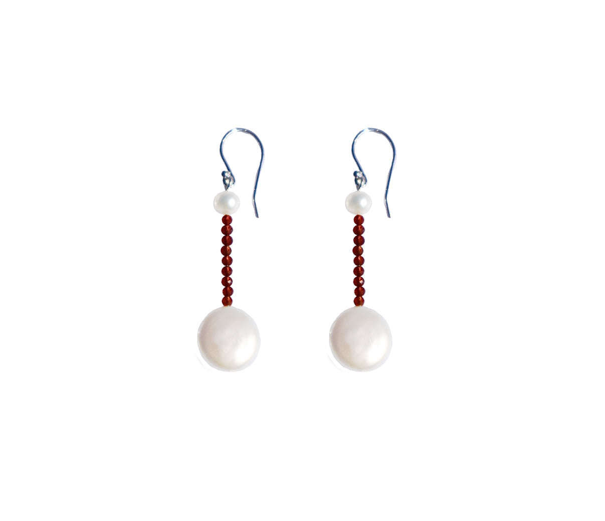 Carnelian India Earrings - The Courthouse Collection