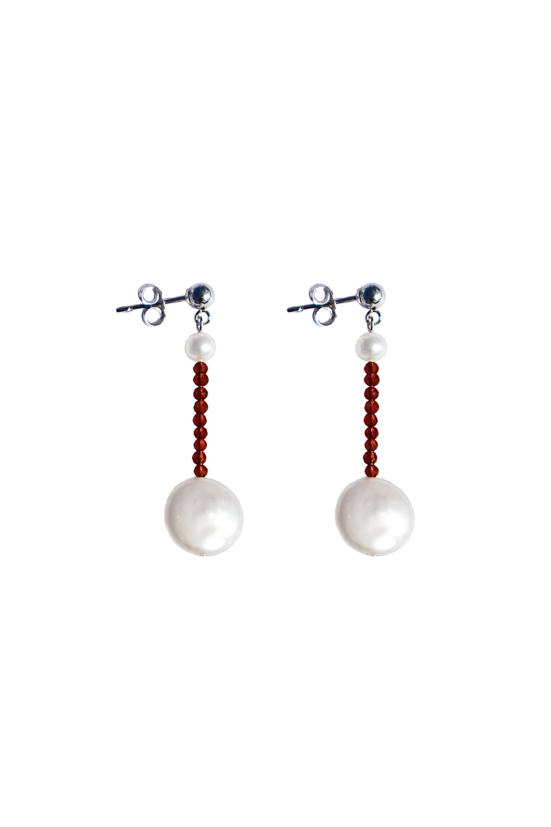 Carnelian India Earrings - The Courthouse Collection