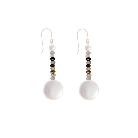 Pink Tourmaline Africa Earrings - The Courthouse Collection
