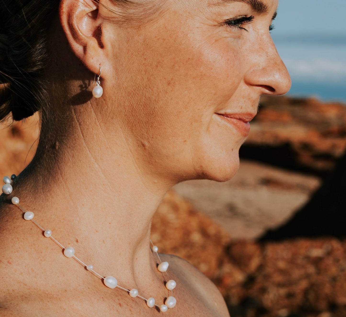 Bridal Necklace and Earring Set - The Courthouse Collection