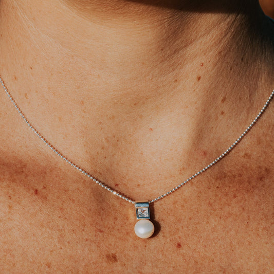 Cultured Pearl Pendant "Meghan" | The Courthouse Collection | Australian Designer Pearl Jewellery