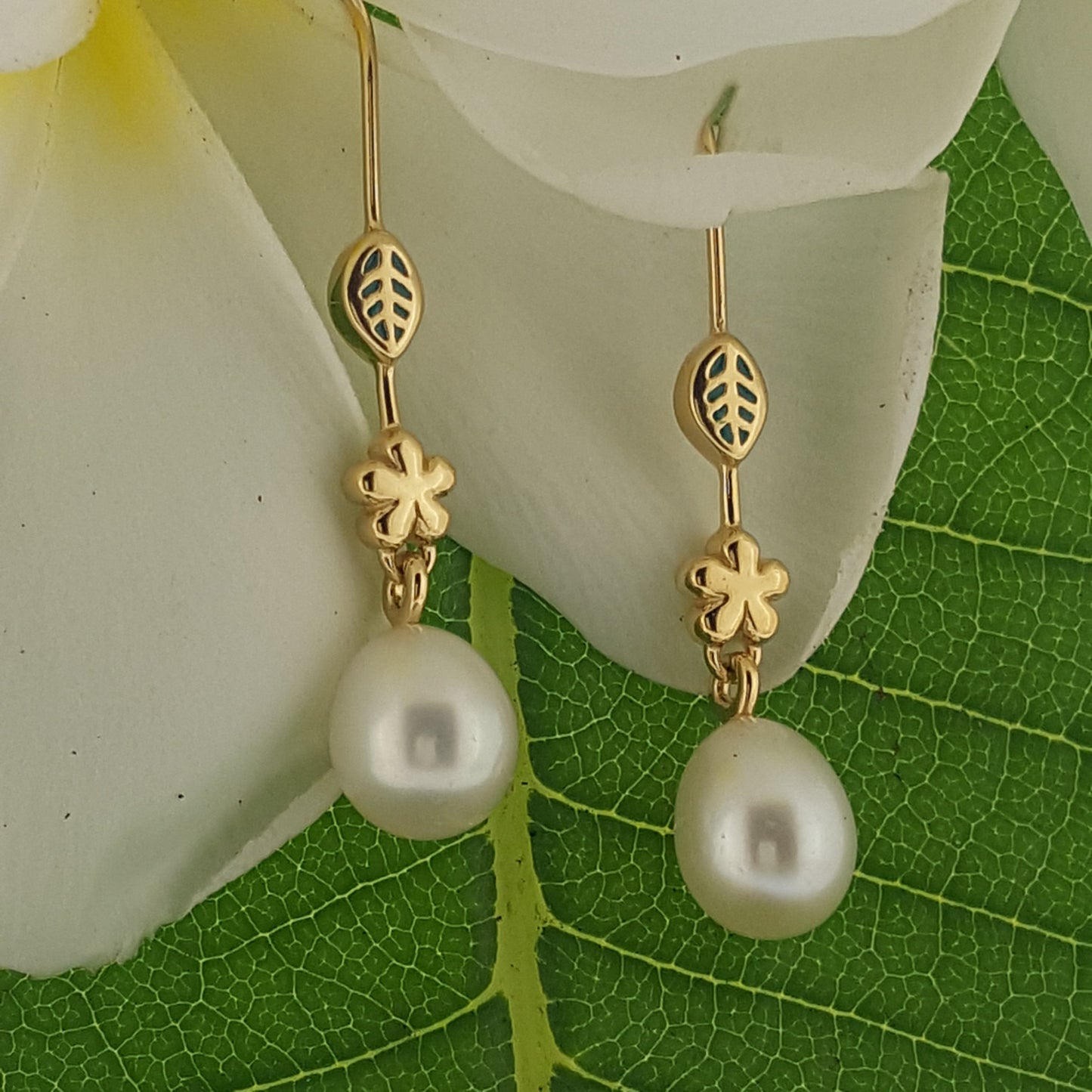 Pearl Earrings 'Spring' | The Courthouse Collection | Australian Designer Pearl Jewellery