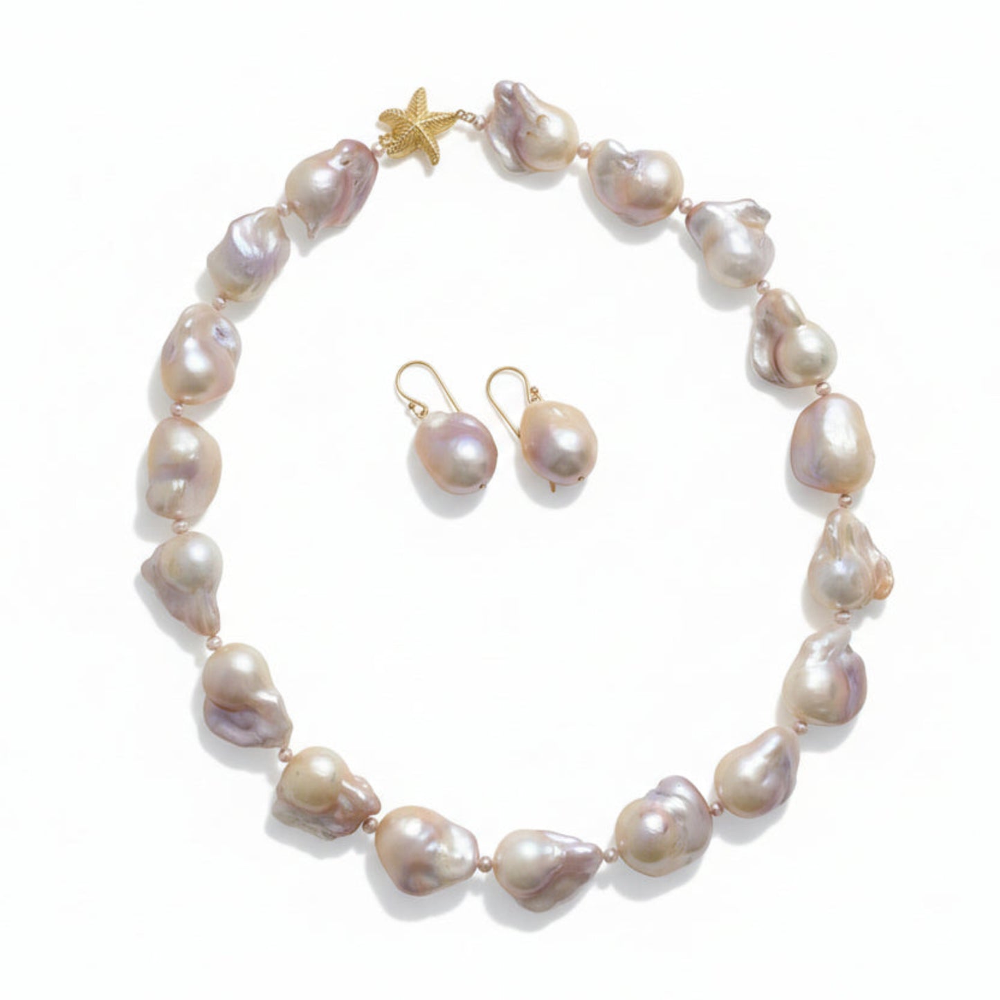 Pink Blush Baroque Pearl Strand Necklace | The Courthouse Collection | Australian Designer Pearl Jewellery