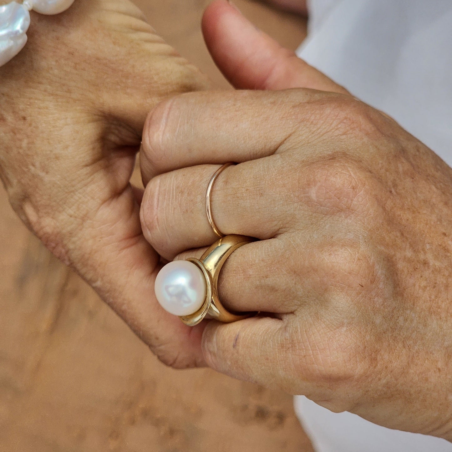 Australian South Sea Pearl Ring - The Courthouse Collection