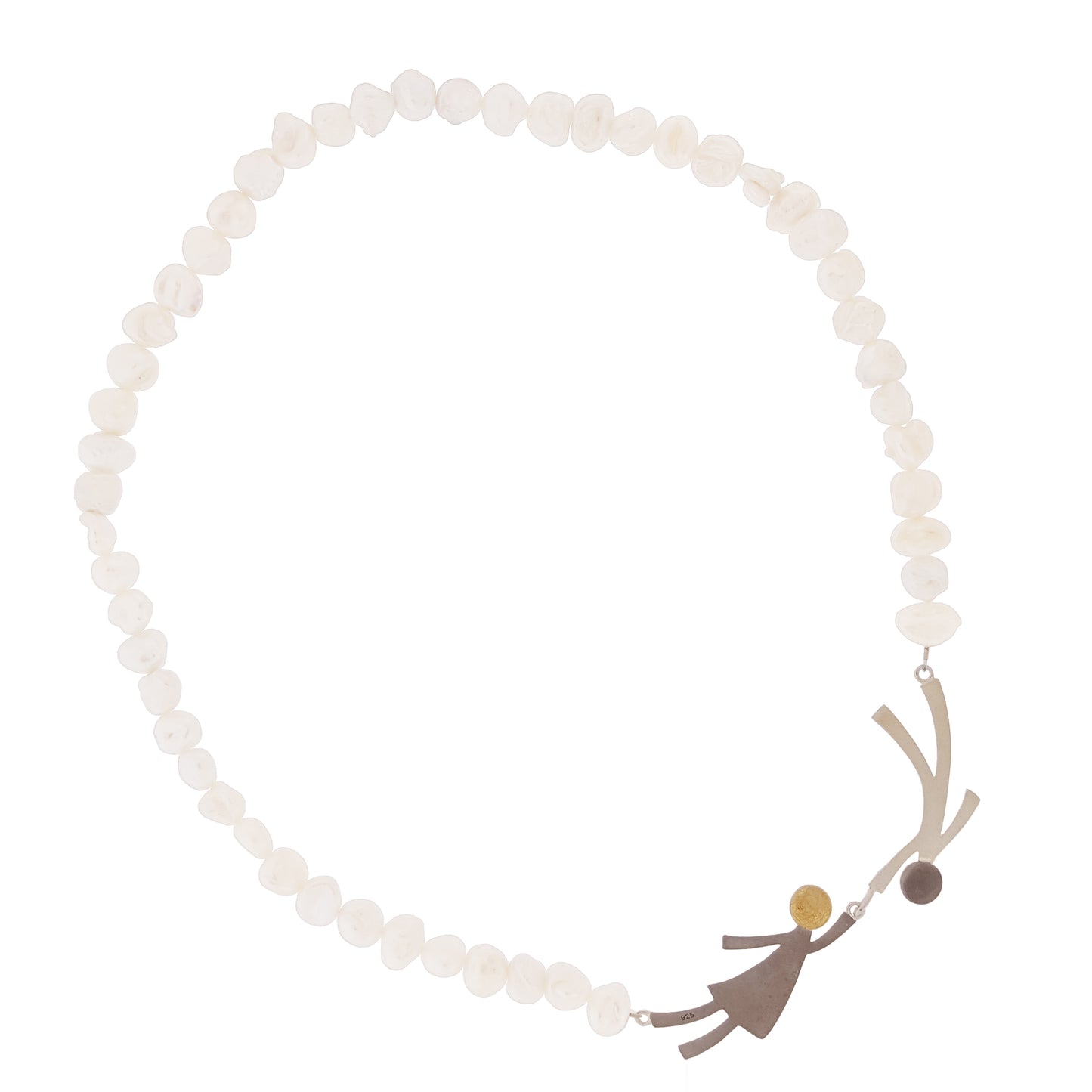 Ruby & Oliver Keshi Pearl Necklace