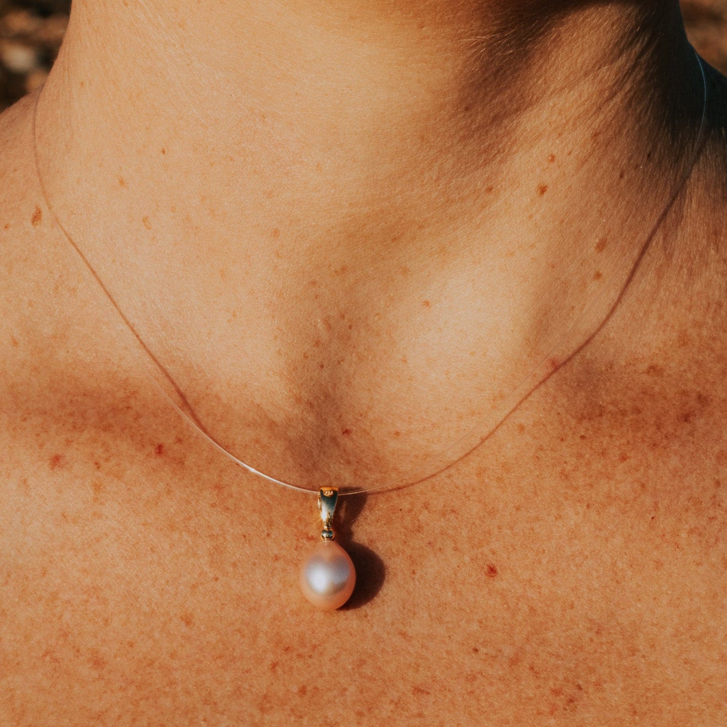 Silver Pearl Pendant Ball Bail | The Courthouse Collection | Australian Designer Pearl Jewellery
