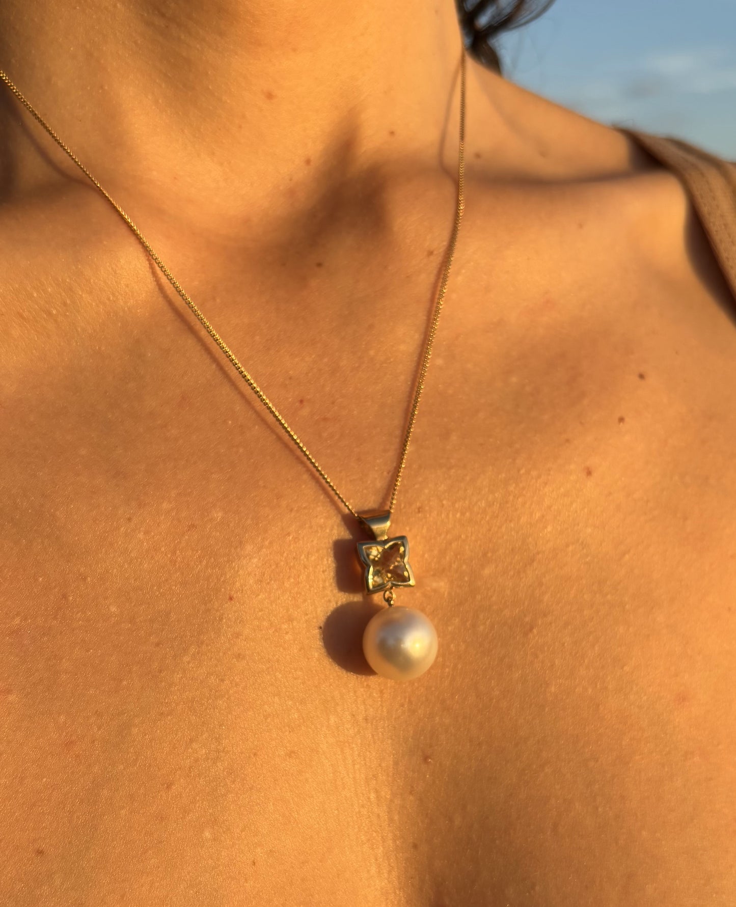 “VENUS” Pearls Broome South Sea Pendant - The Courthouse Collection