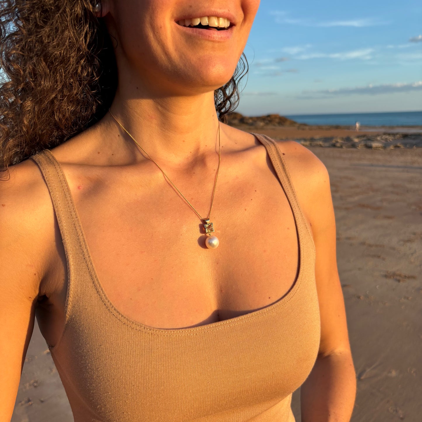 “VENUS” Pearls Broome South Sea Pendant - The Courthouse Collection