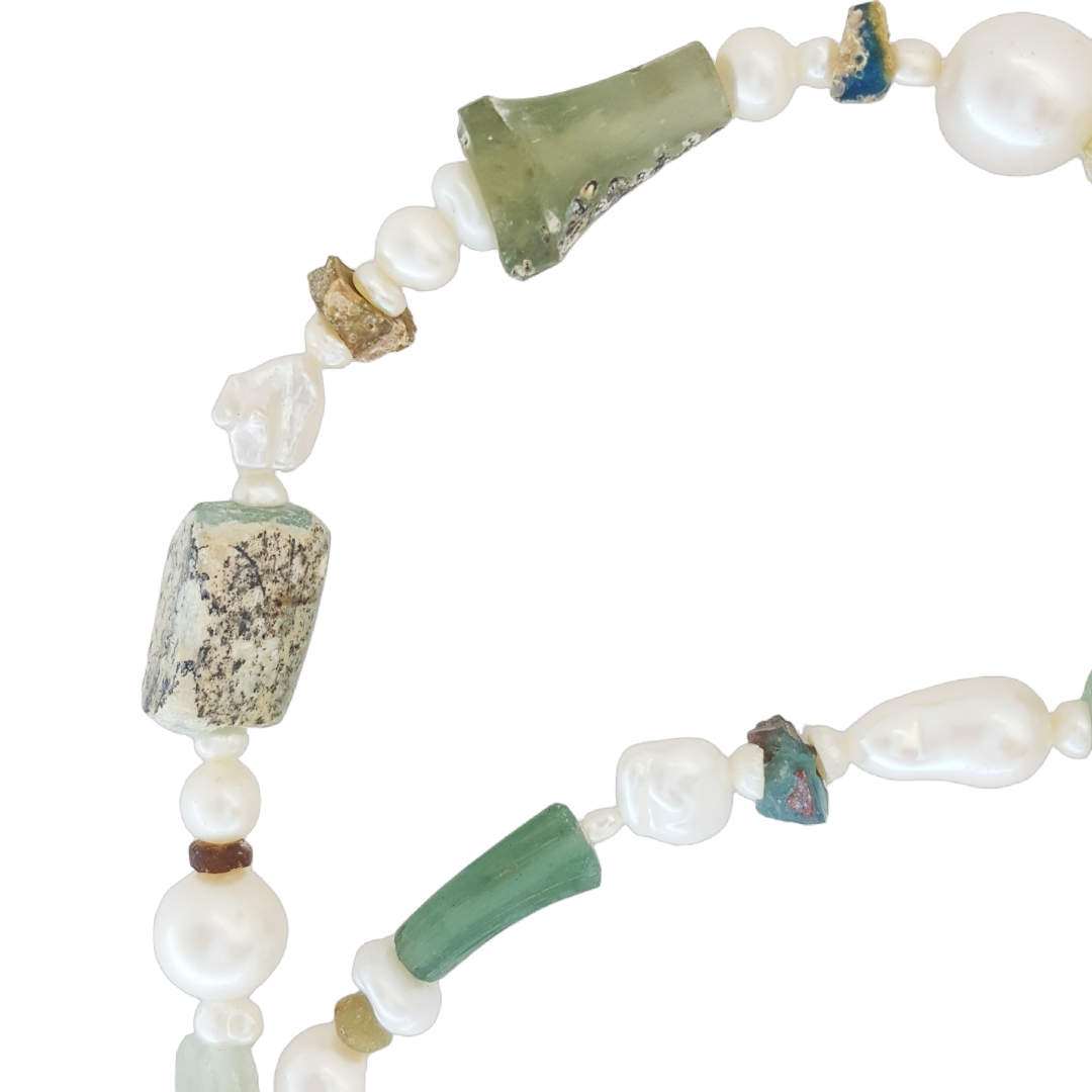 From Livia's Lover Necklace - Ancient Roman Glass Necklace