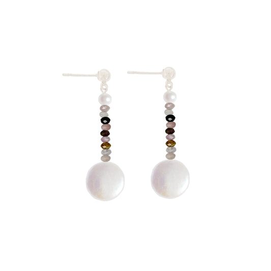 Pink Tourmaline Africa Earrings - The Courthouse Collection