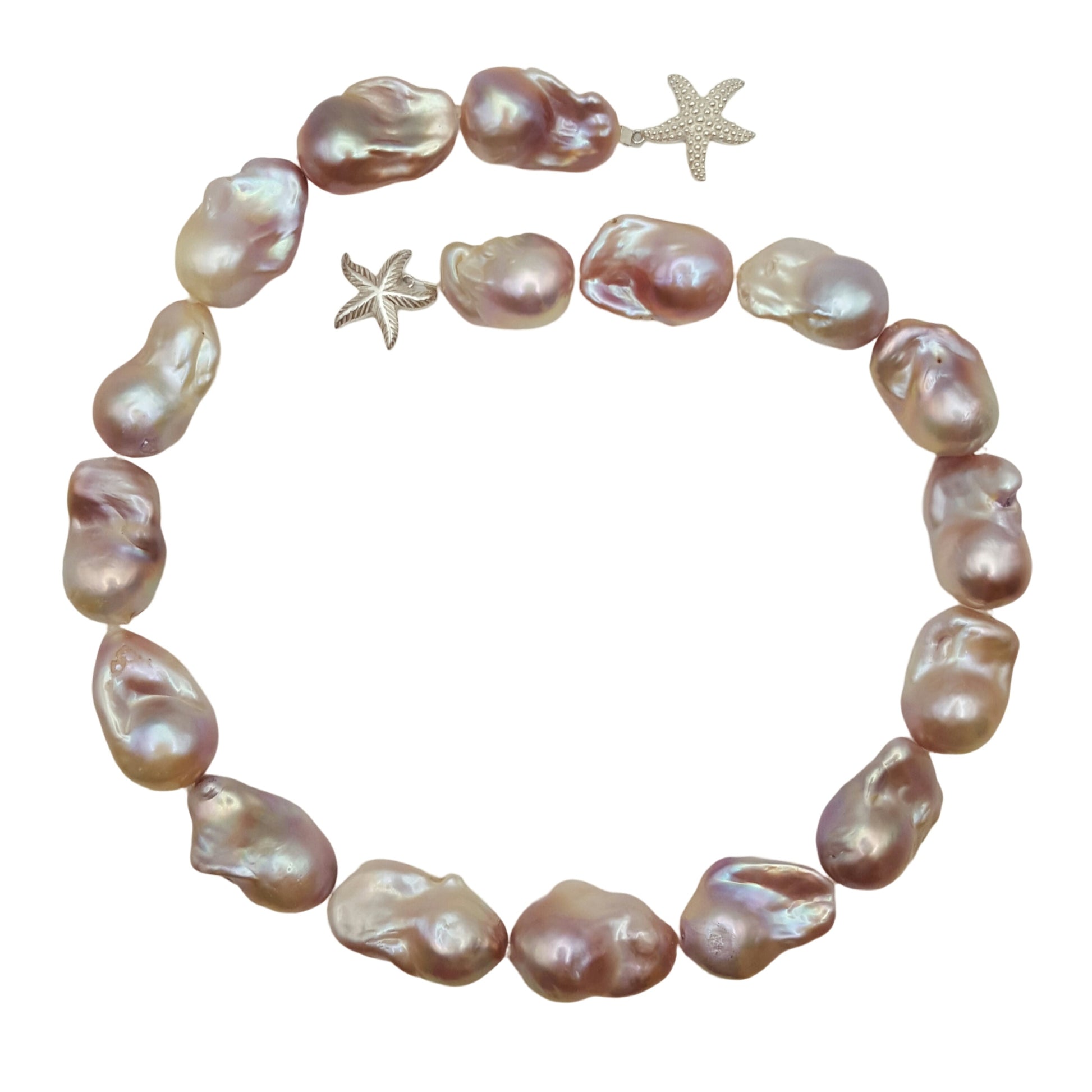 Baroque Pearl Necklace "Fullstrand Pink"