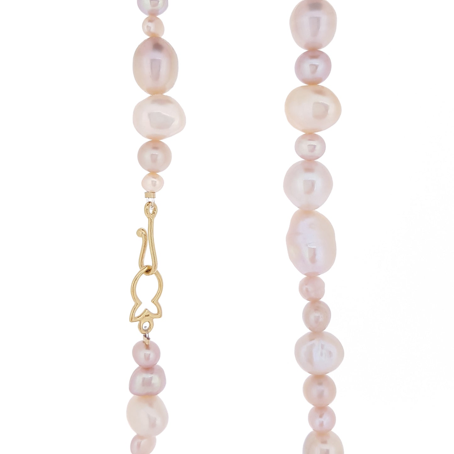 Pearl Necklace 'The Fullstrand’ Pink - The Courthouse Collection