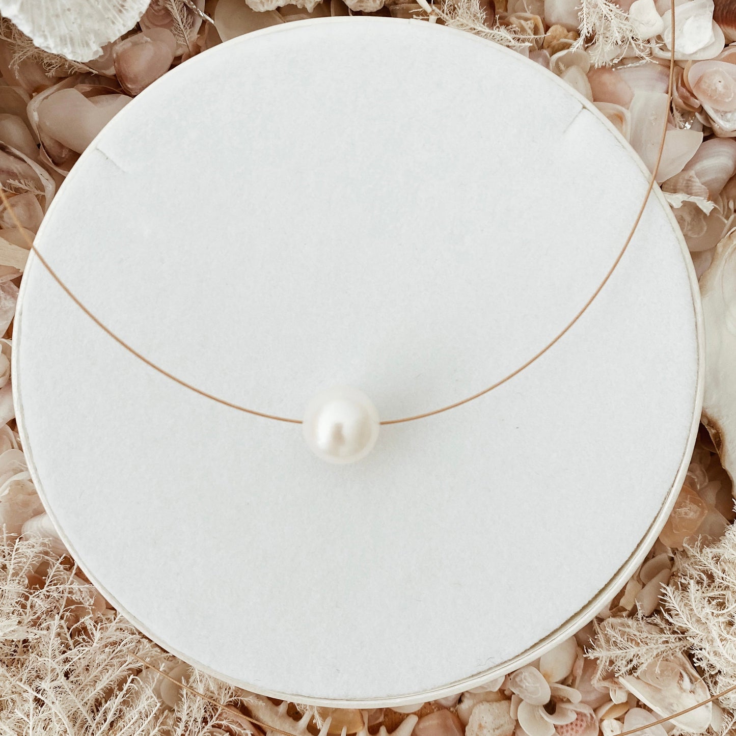 Pearl Necklace 'Single Pearl' | The Courthouse Collection