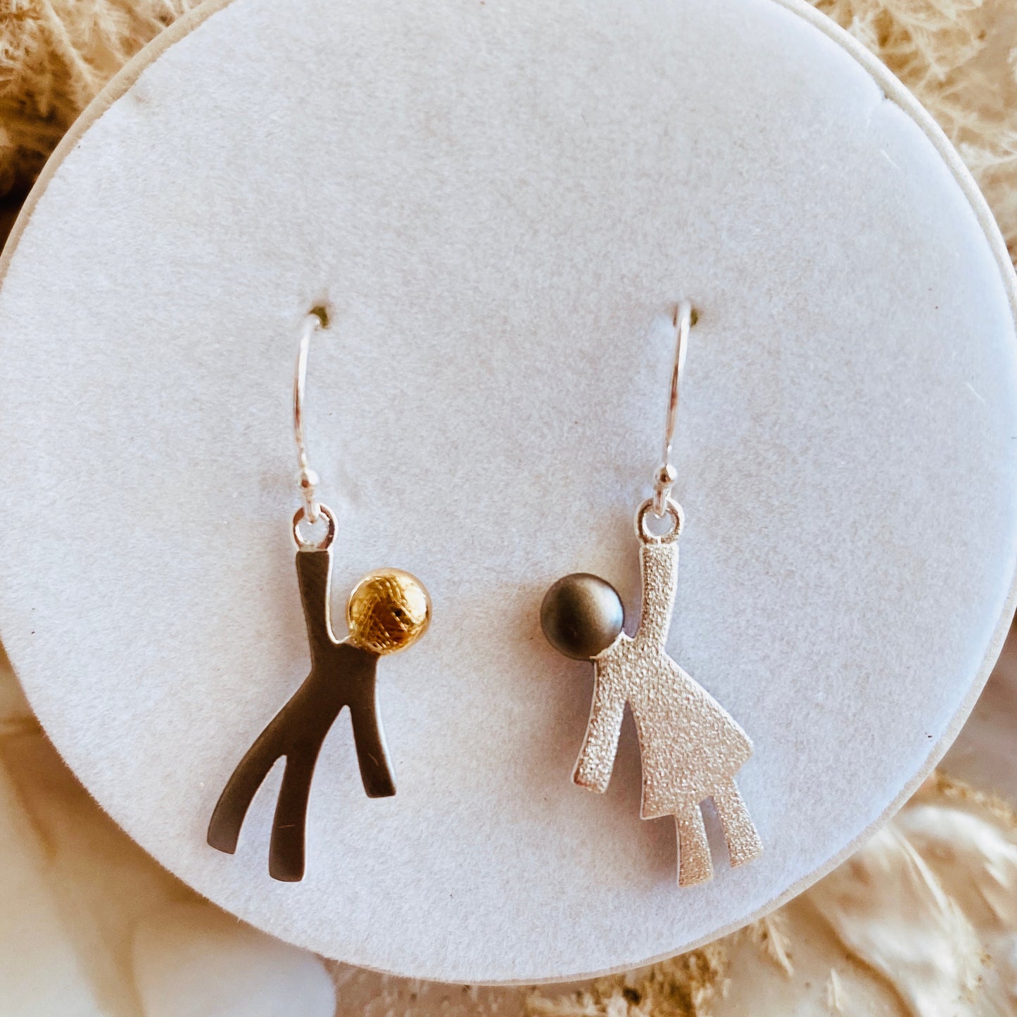 Ruby & Oliver Earrings - Gold - The Courthouse Collection