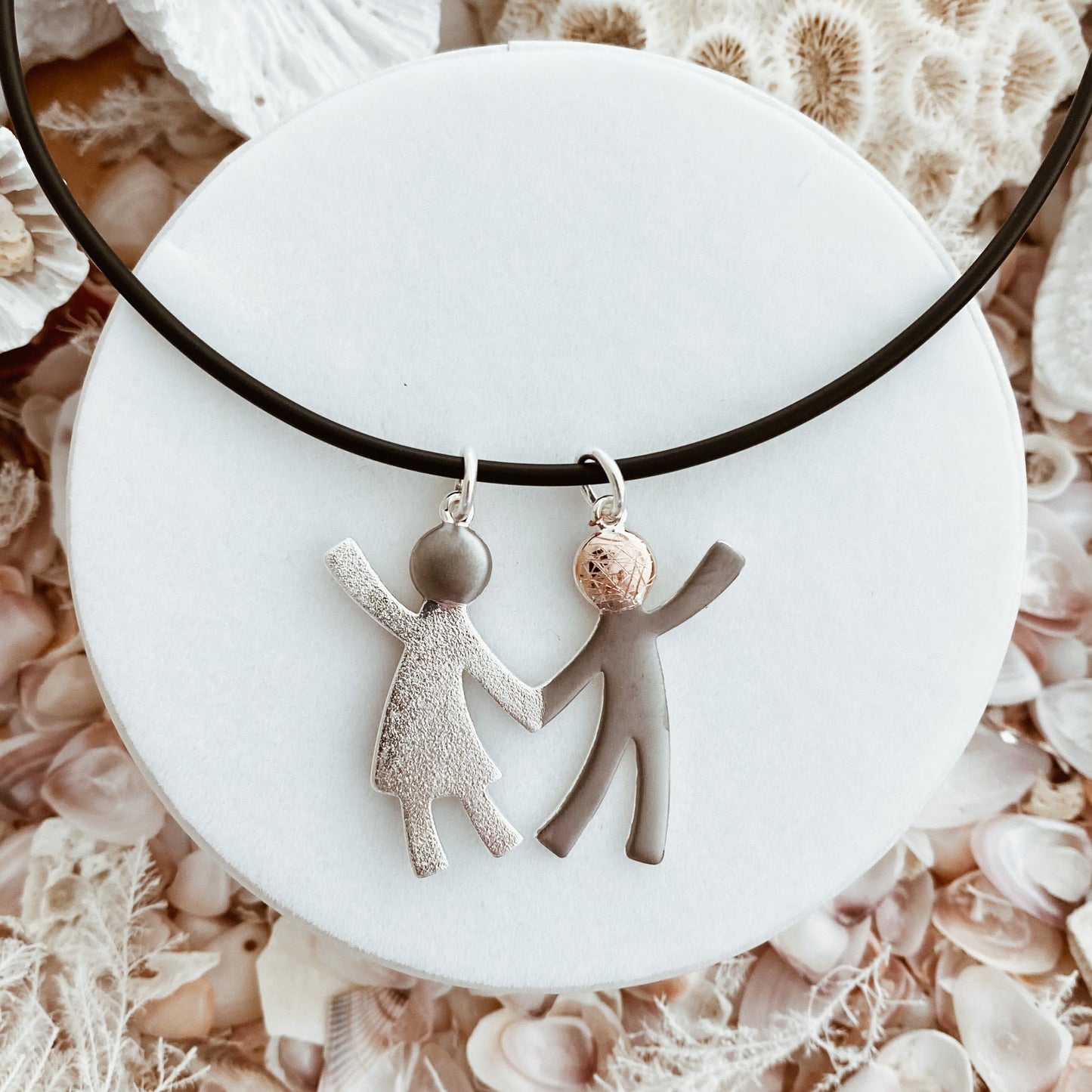 Ruby and Oliver Pendant | The Courthouse Collection | Australian Designer Pearl Jewellery