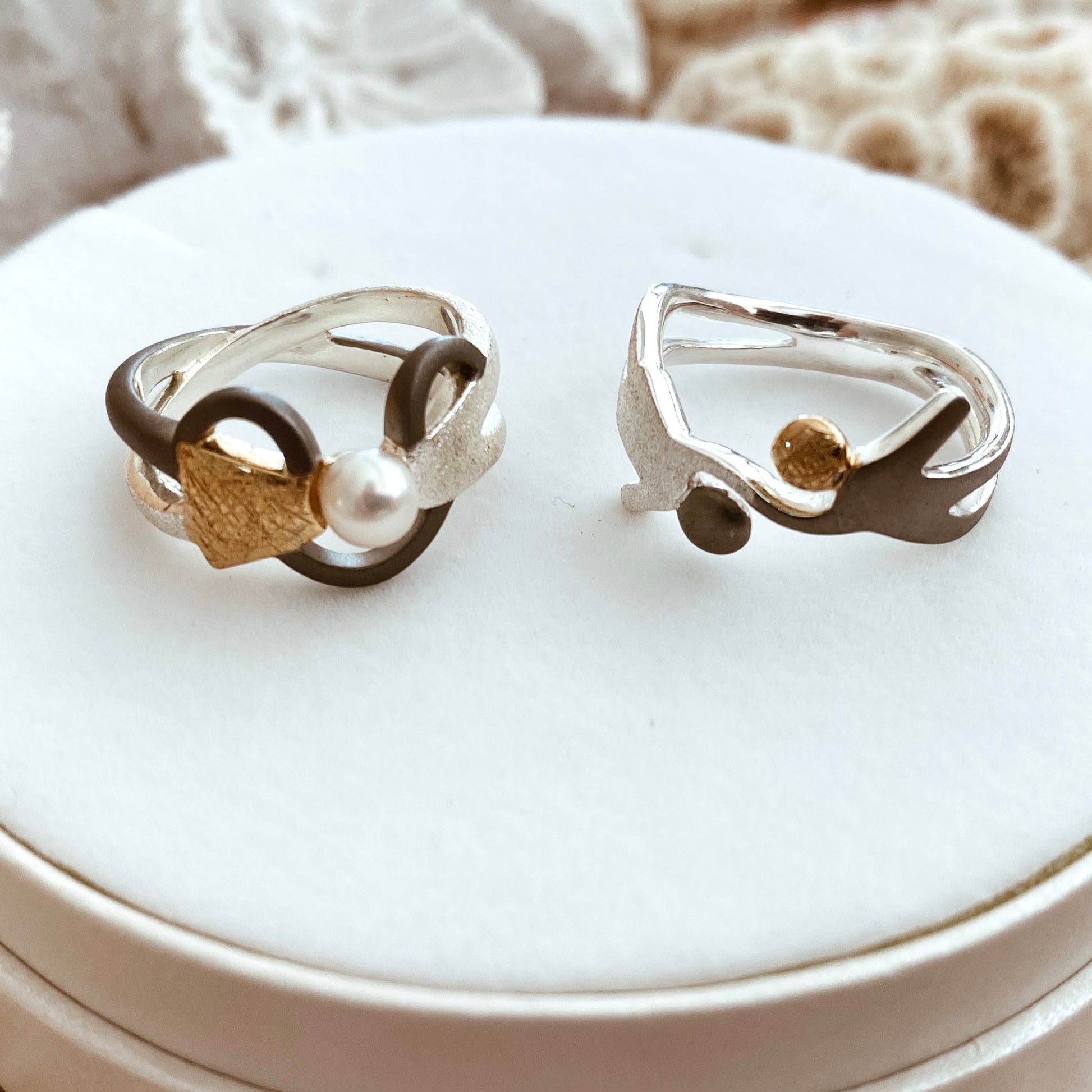 Ruby & Oliver Pearl Ring - The Courthouse Collection