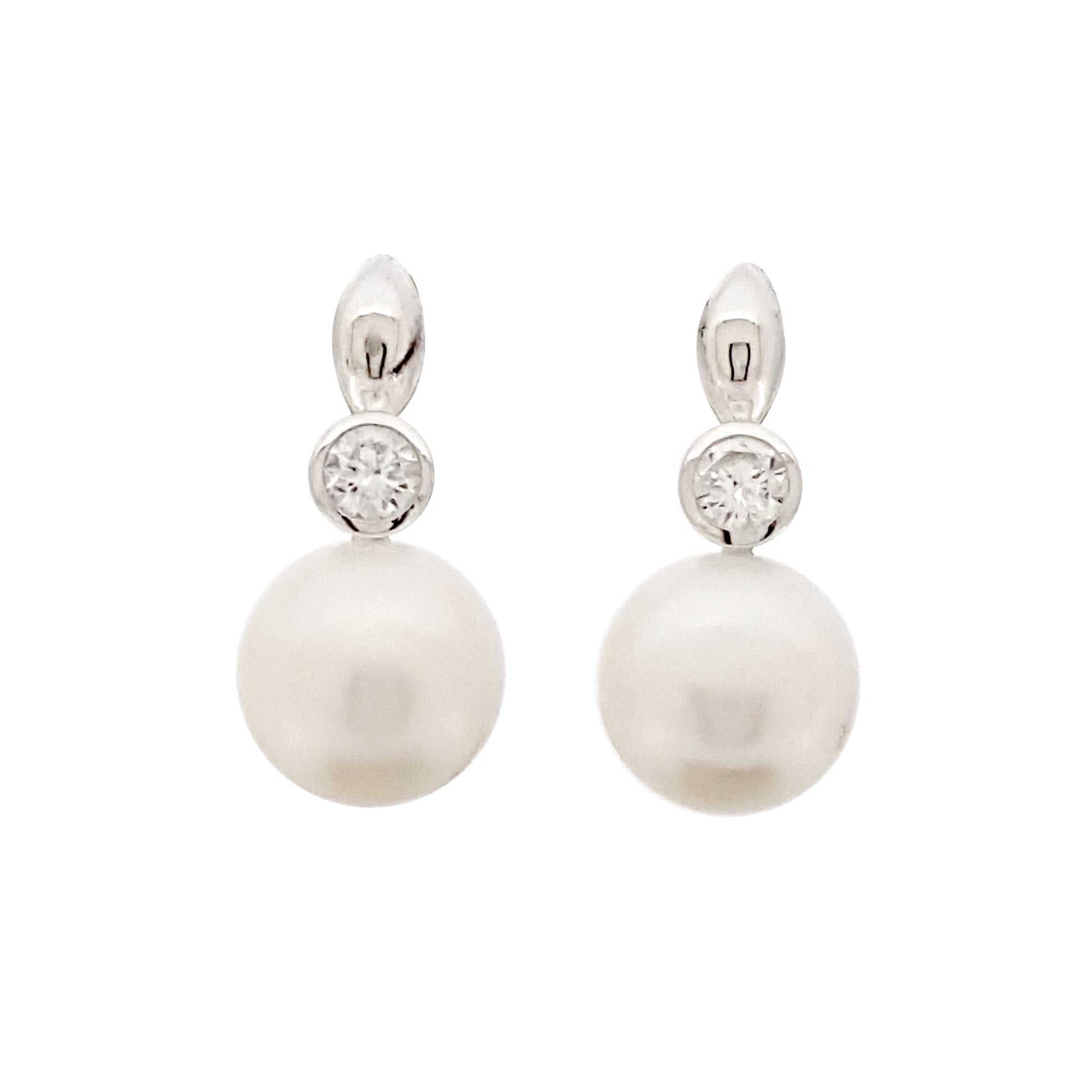 Sterling Silver Pearl Earrings