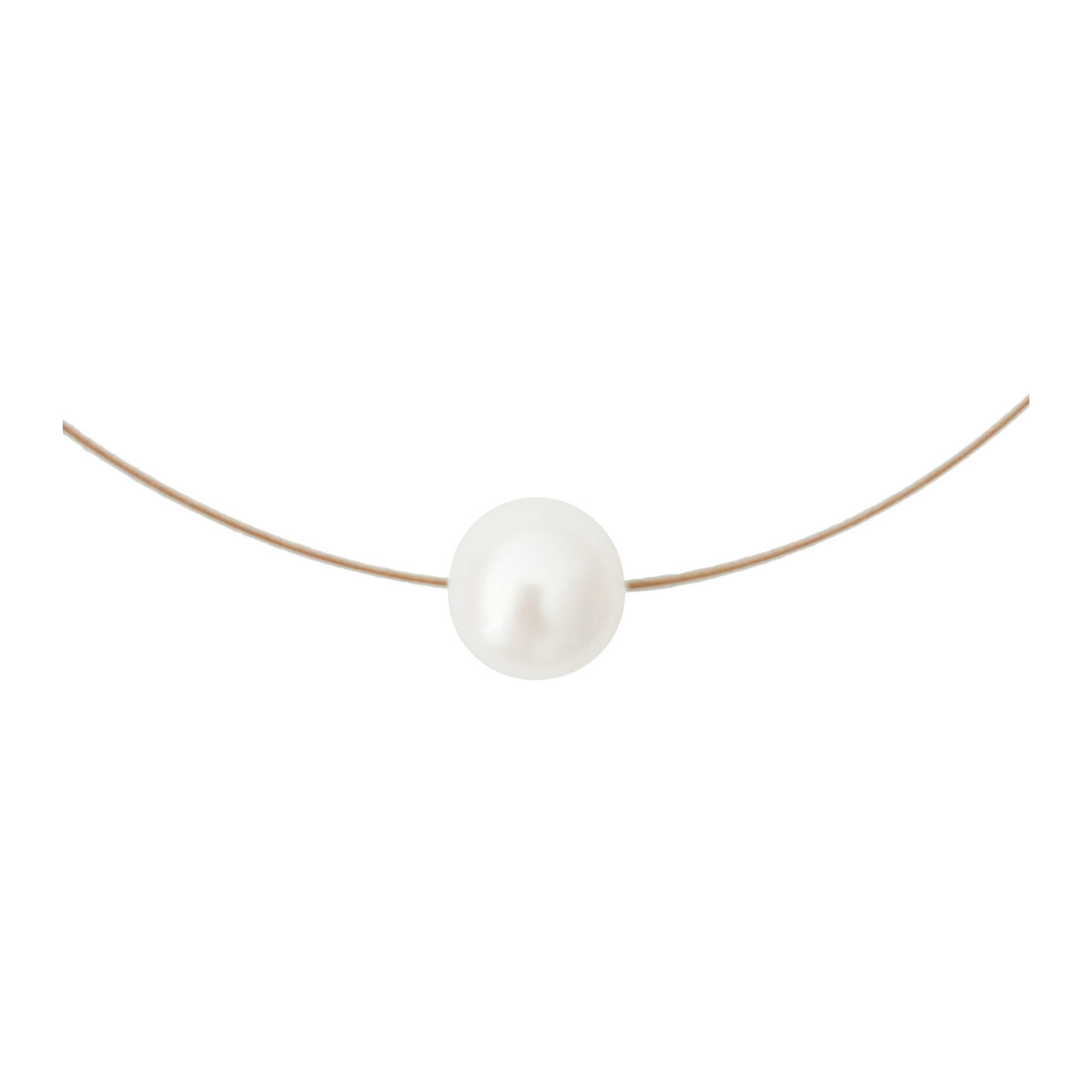 pearl pendant silver gold