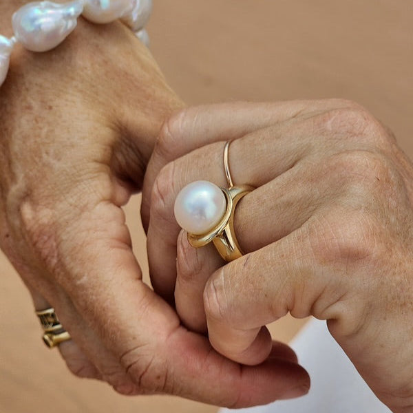 Designer's Choice Pearl Ring - The Courthouse Collection