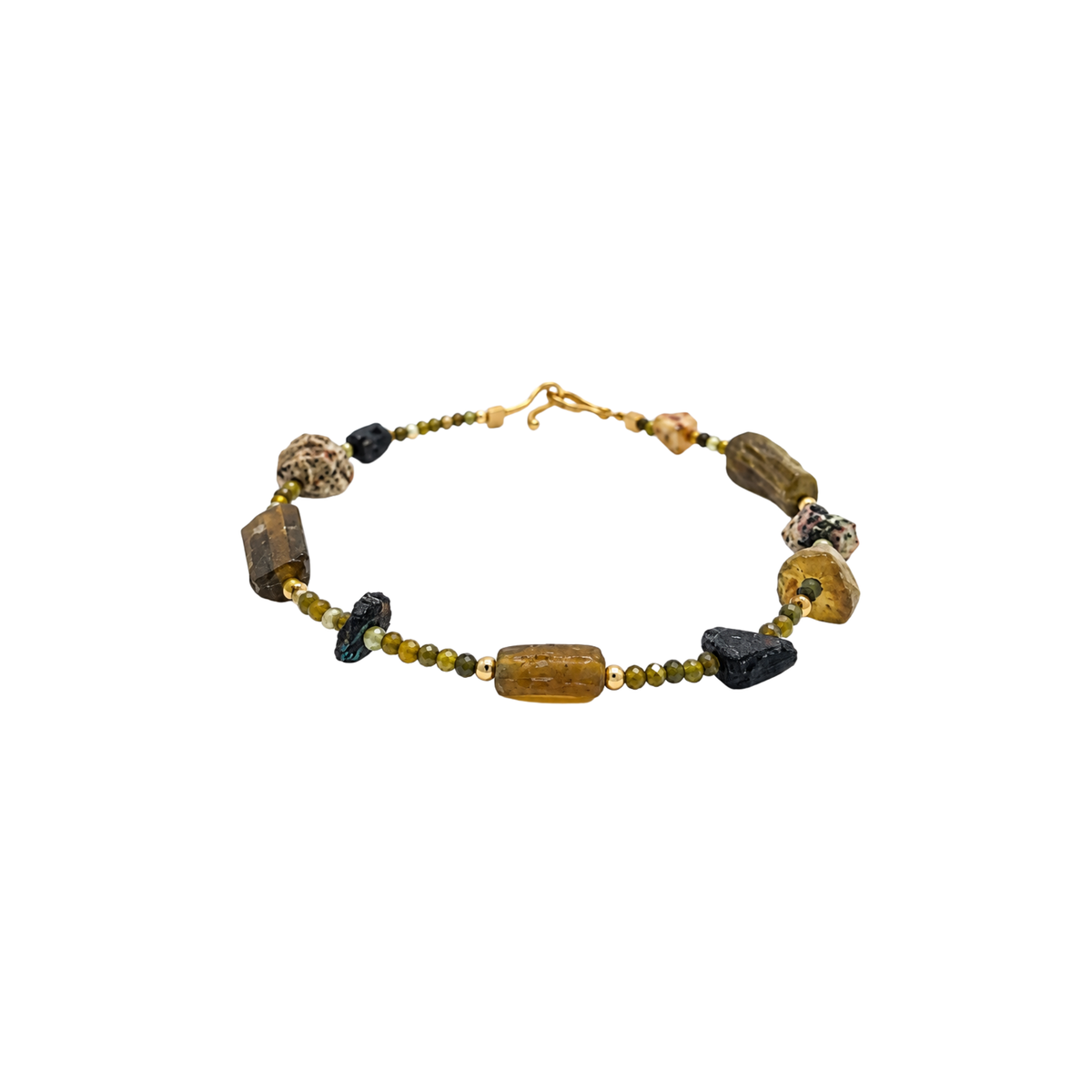 Feronia Glass Bracelet | Ancient Roman Glass | Australian Designer Pearl Jewellery