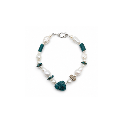 Fortuna's Charm Bracelet | Ancient Roman Glass | Australian Designer Pearl Jewellery