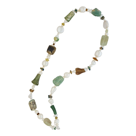 From Livia's Lover Necklace - Ancient Roman Glass Necklace