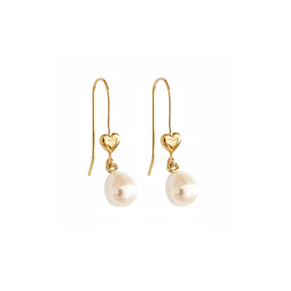 Pearl Earrings 'Love' | The Courthouse Collection | Australian Designer Pearl Jewellery