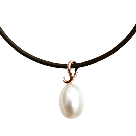 Gold Pearl Pendant | Australian Designer Pearl Jewellery