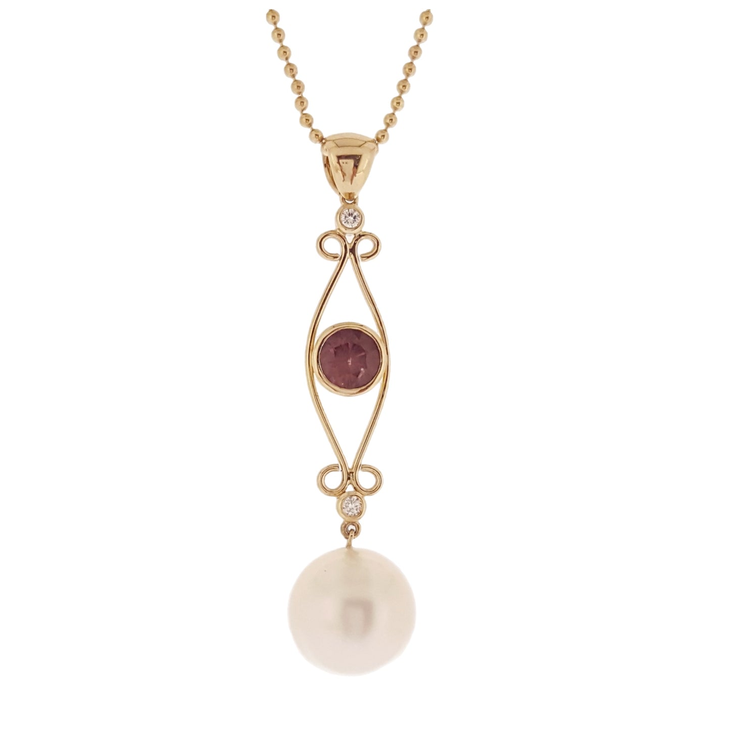 Spinel Classic Wine pendant - The Courthouse Collection