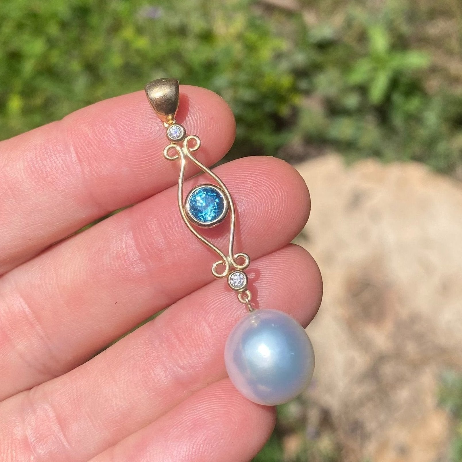 South Sea Pearl Pendant - The Courthouse Collection