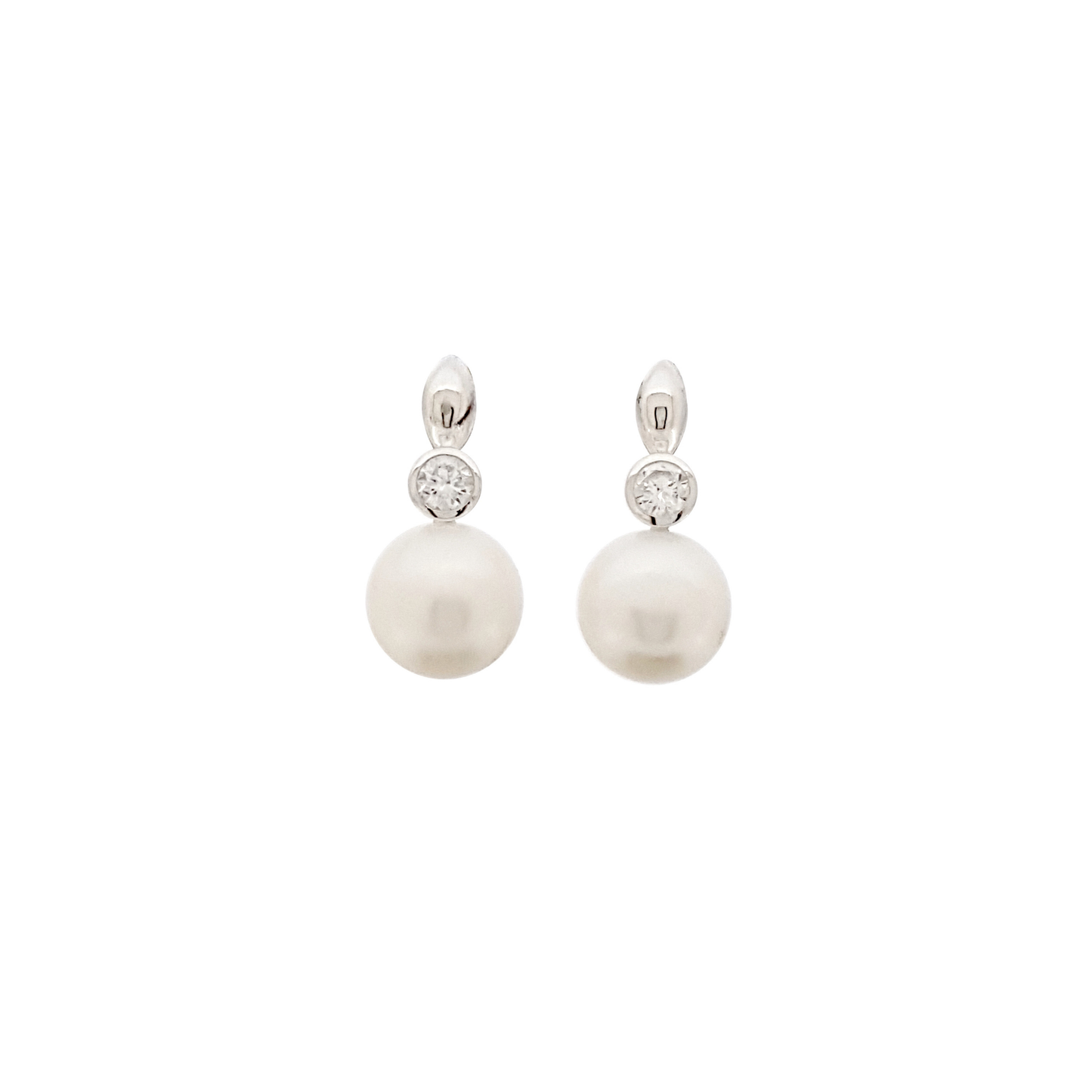 Sterling Silver Pearl Earrings  | Australian Designer Pearl Jewellery