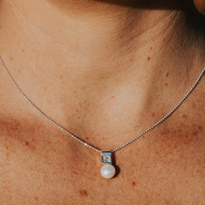 Cultured Pearl Pendant "Meghan" | The Courthouse Collection  | Australian Designer Pearl Jewellery