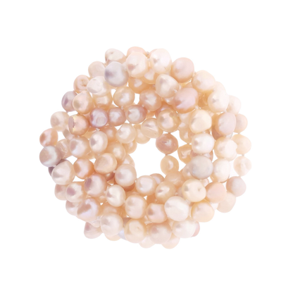 Pearl Necklace 'Longstrand' White Pink Black | The Courthouse Collection | Australian Designer Pearl Jewellery
