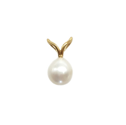 Pearl Pendant "Fishtail Gold"