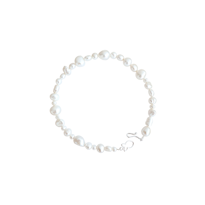 Pearl Anklet 'Fullstrand' White | The Courthouse Collection | Australian Designer Pearl Jewellery