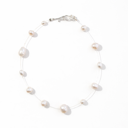 Pearl Anklet Hailey Special White