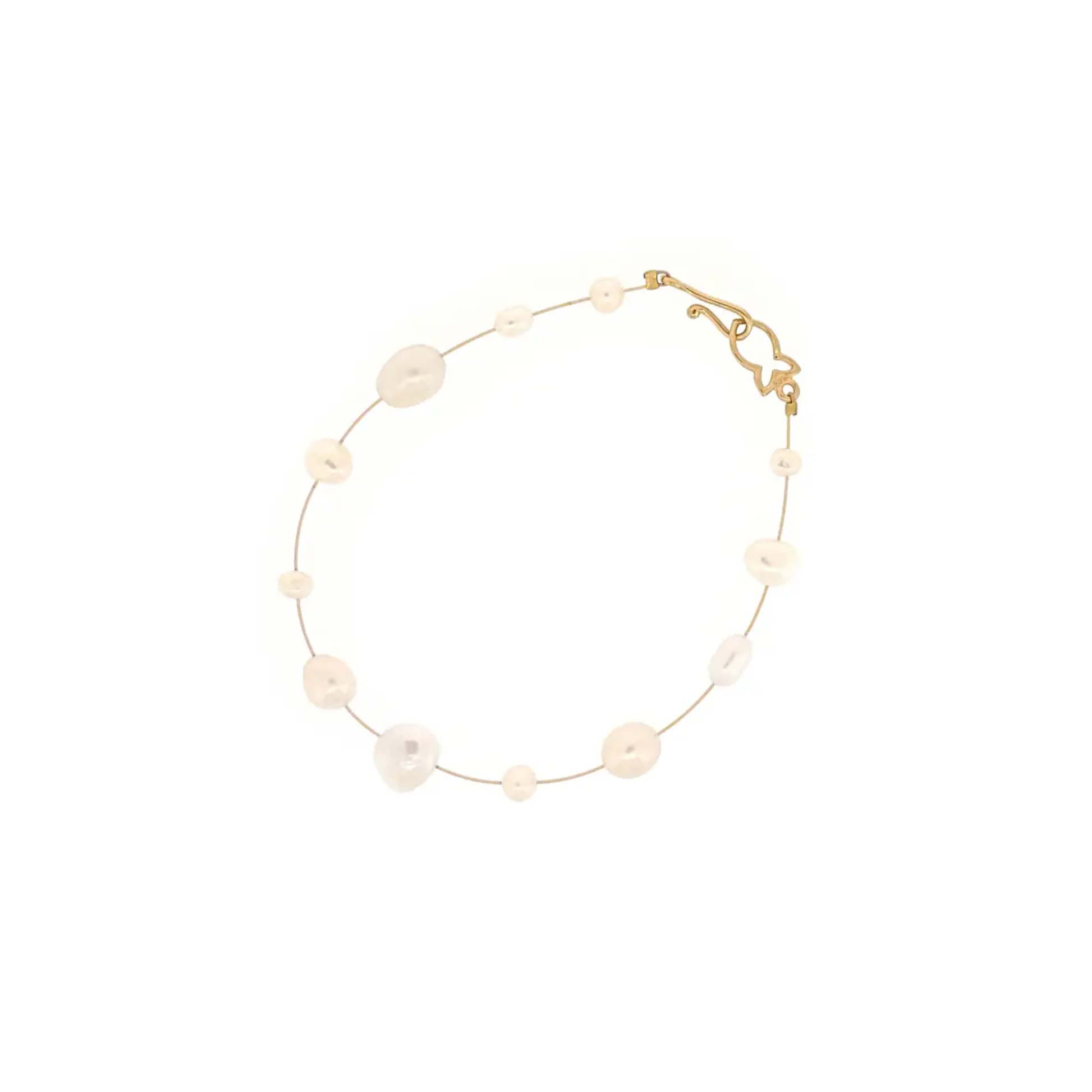 Pearl Bracelet 'Hailey Special' White | The Courthouse Collection  | Australian Designer Pearl Jewellery