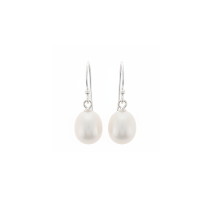 Pearl Drop Earrings Hook | The Courthouse Collection | Australian Designer Pearl Jewellery