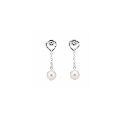 Pearl Earrings 'Heartstrings' | The Courthouse Collection | Australian Designer Pearl Jewellery