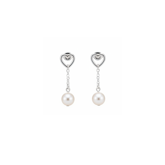 Pearl Earrings 'Heartstrings' | The Courthouse Collection | Australian Designer Pearl Jewellery