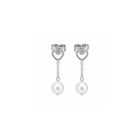 Pearl Earrings 'Heartstrings' | The Courthouse Collection | Australian Designer Pearl Jewellery