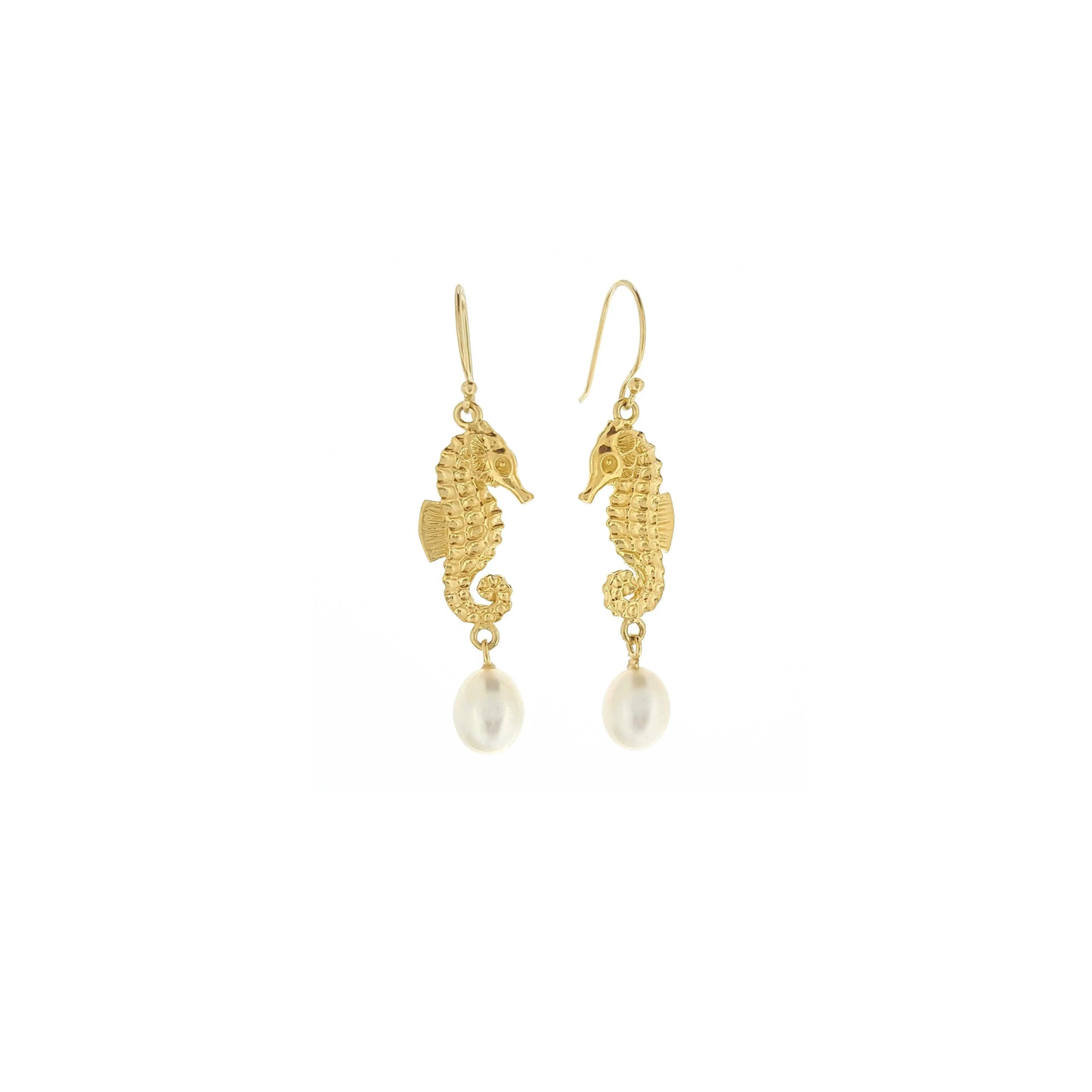 Pearl Earrings 'Seahorse' | The Courthouse Collection | Australian Designer Pearl Jewellery
