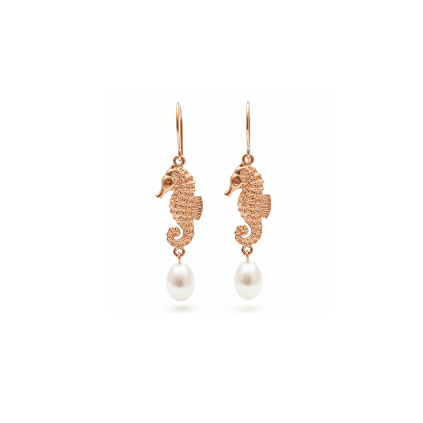Pearl Earrings 'Seahorse' | The Courthouse Collection | Australian Designer Pearl Jewellery