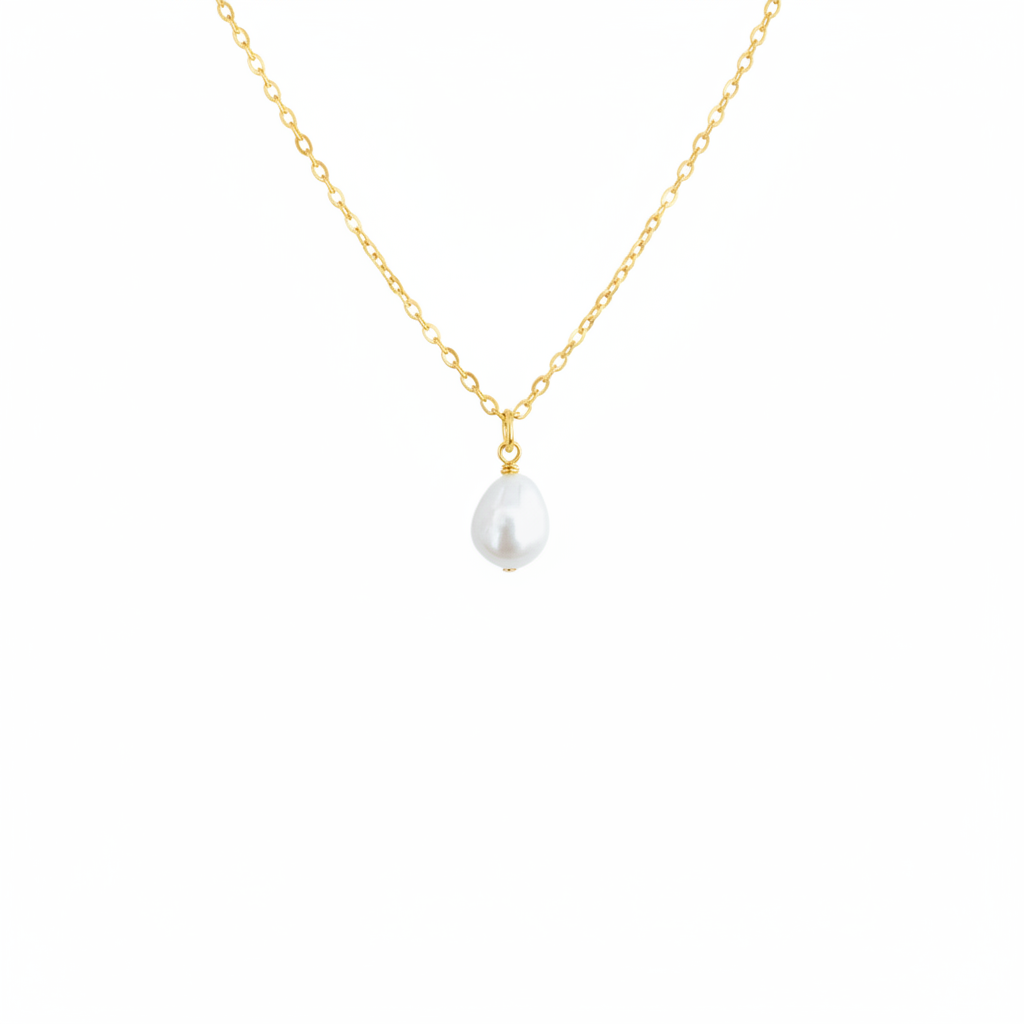 The Courthouse Necklace Gold