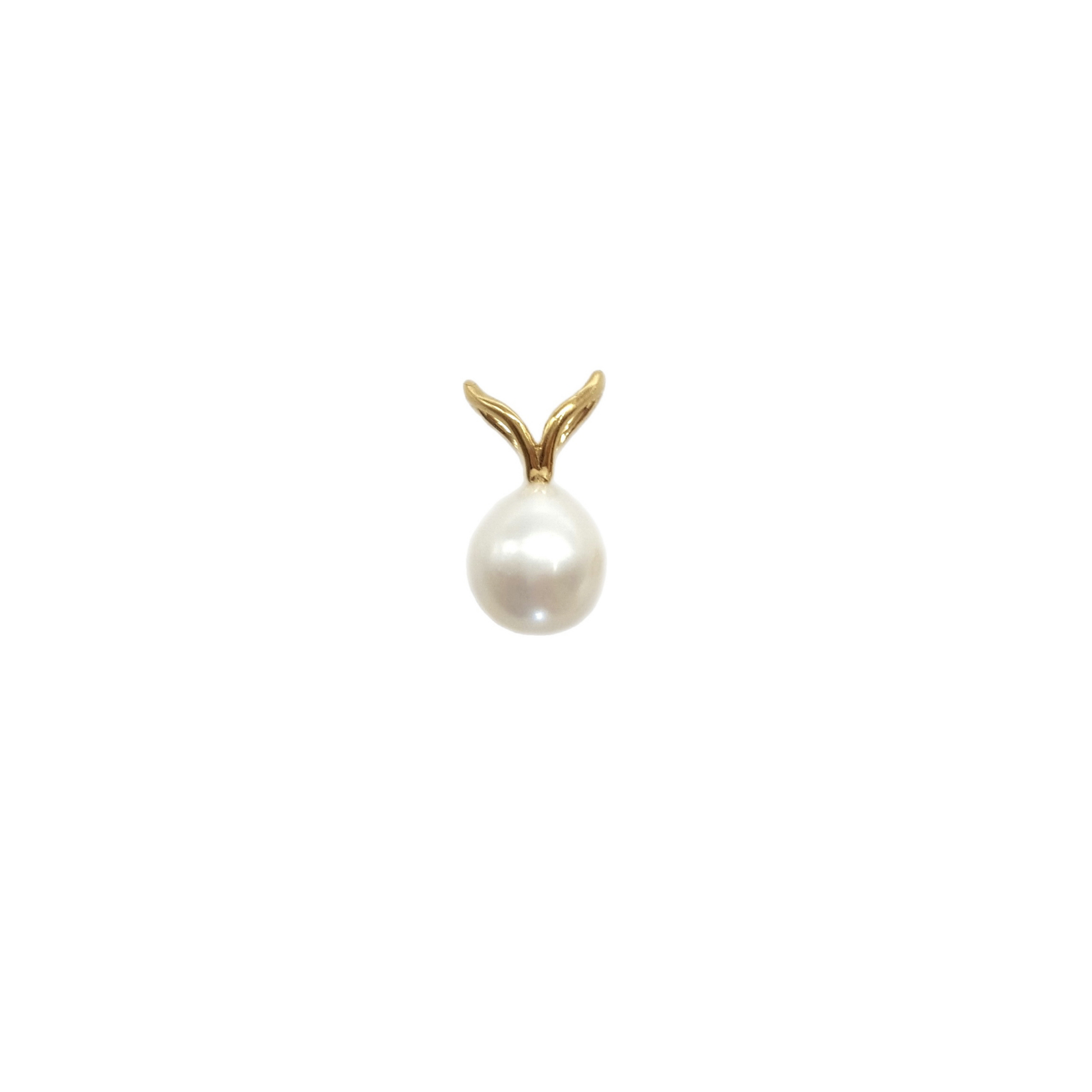Gold Fishtail Pearl Pendant "Fishtail Gold" | The Courthouse Collection | Australian Designer Pearl Jewellery