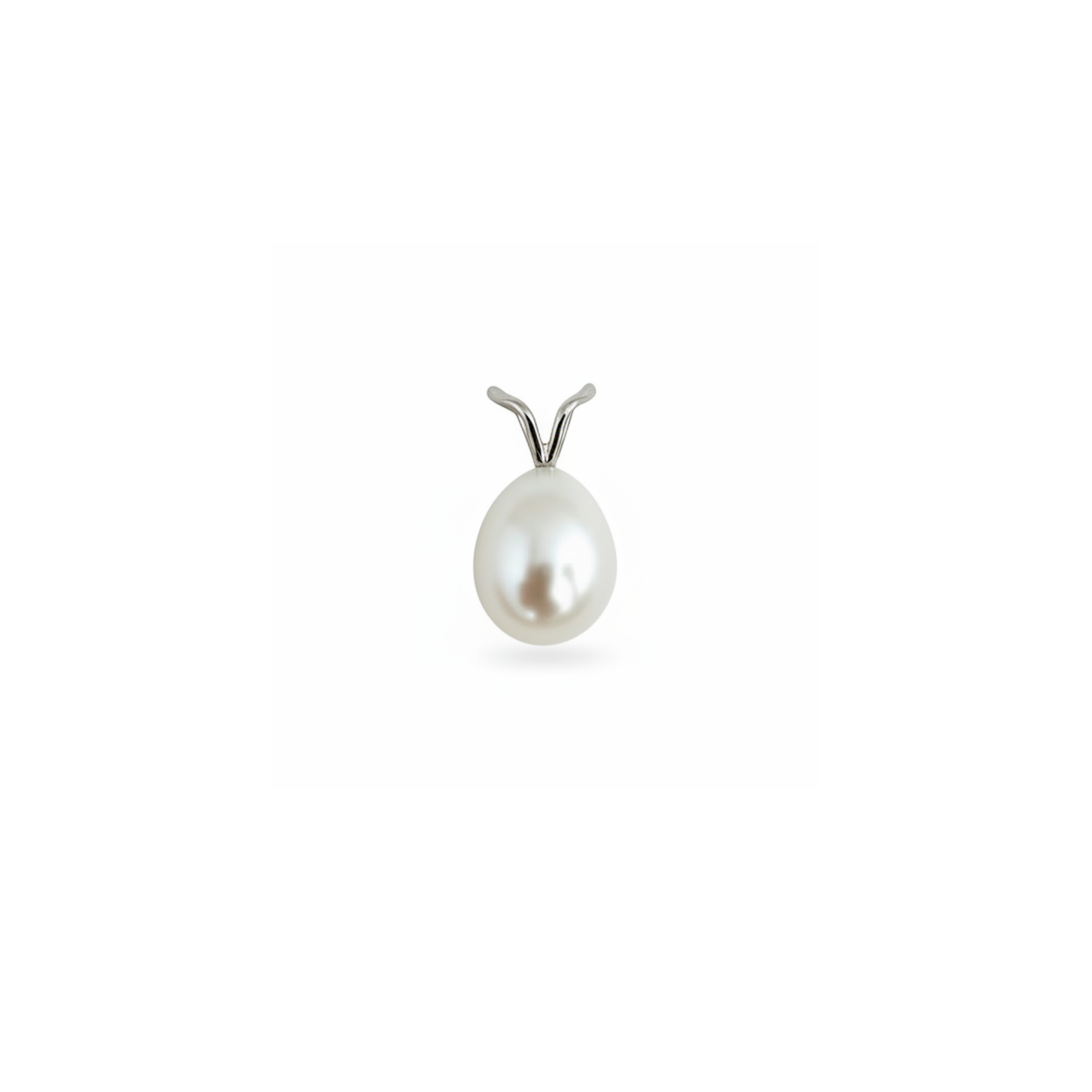 Pearl Pendant "Silver Fishtail" | The Courthouse Collection | Australian Designer Pearl Jewellery