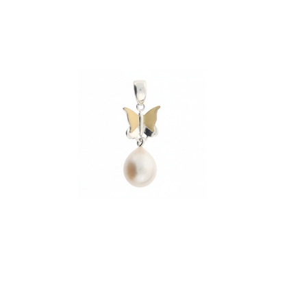Pearl Pendant 'Meeka Butterfly' | The Courthouse Collection | Australian Designer Pearl Jewellery