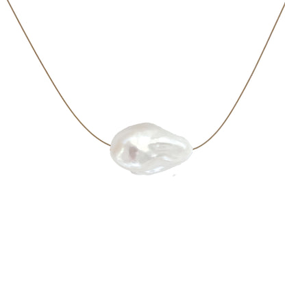 Pearl Necklace 'Single Baroque' - The Courthouse Collection